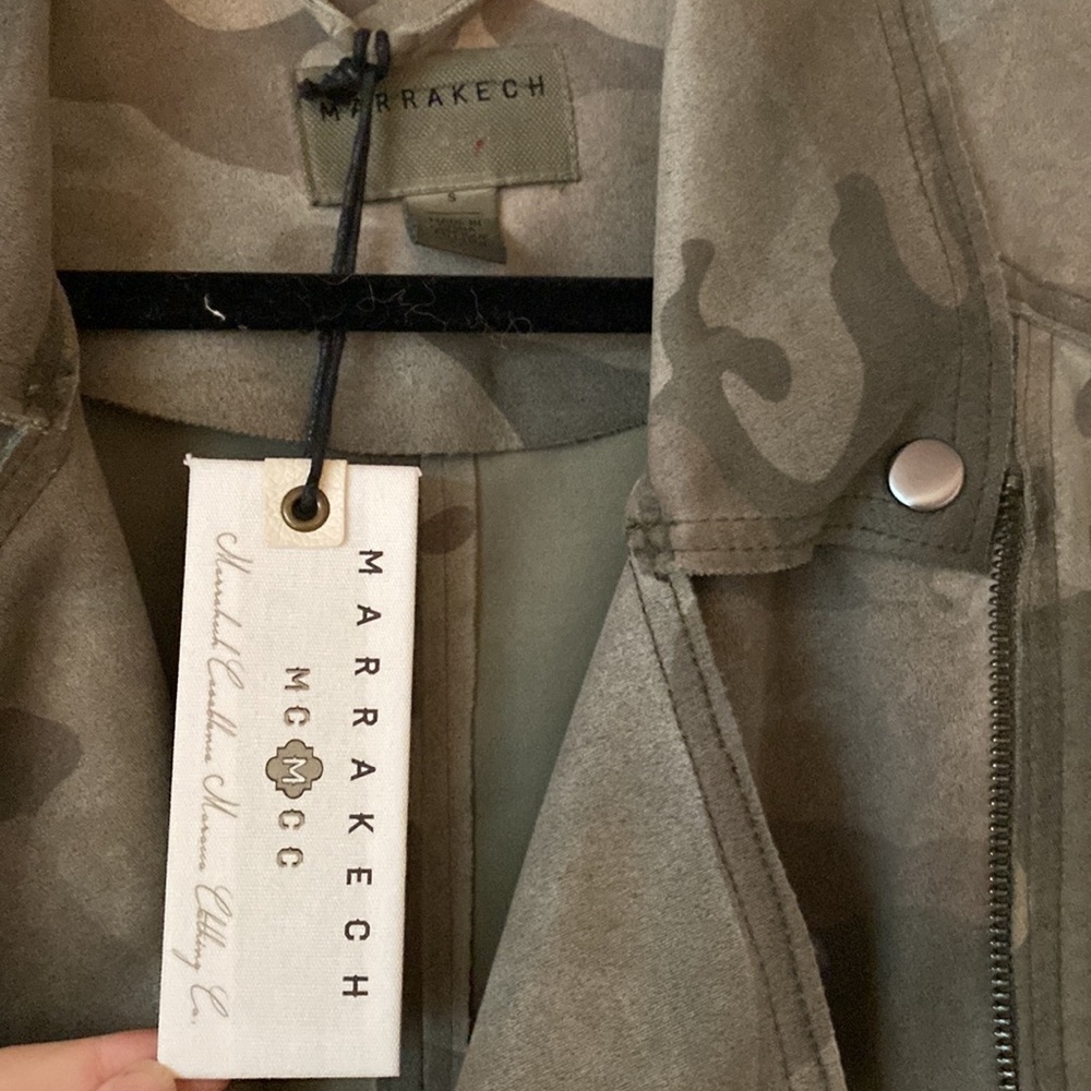 Anthropologie Marrakech Camo Jacket - Picture 7 of 9